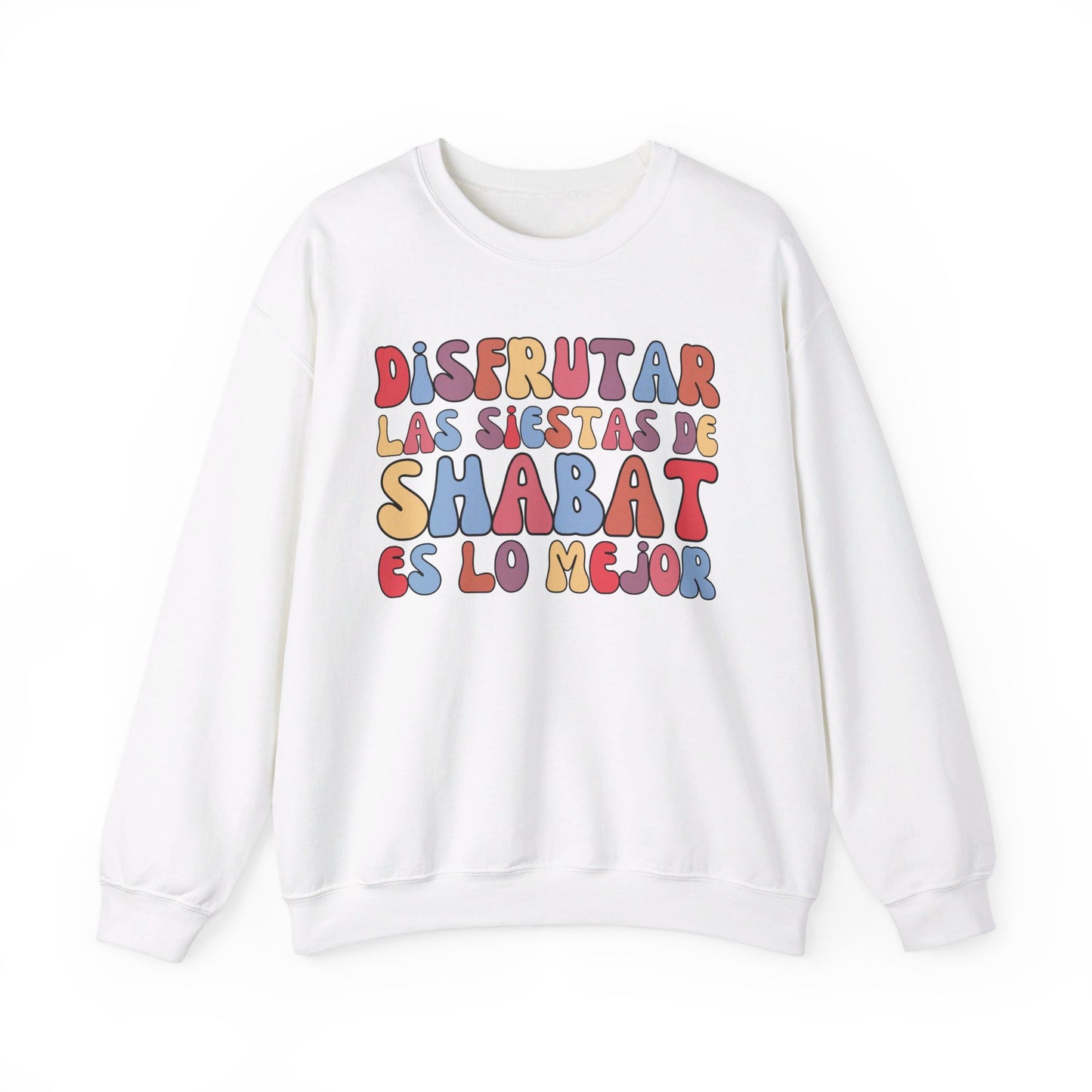 DISFRUTAR LAS SIESTAS DE SHABAT CREWNECK | Unisex Faithwear